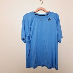 Adidas Men's Blue Short Sleeve Crew Neck Refresh Tee Size XL